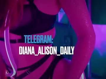 diana_alison from Chaturbate is Freechat