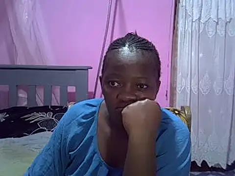 Ebonyceline from StripChat is Freechat